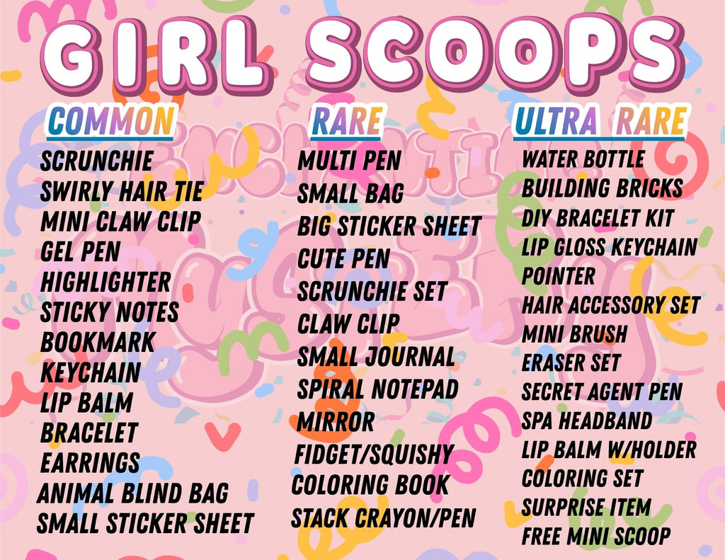GIRL MYSTERY KIDS SCOOP