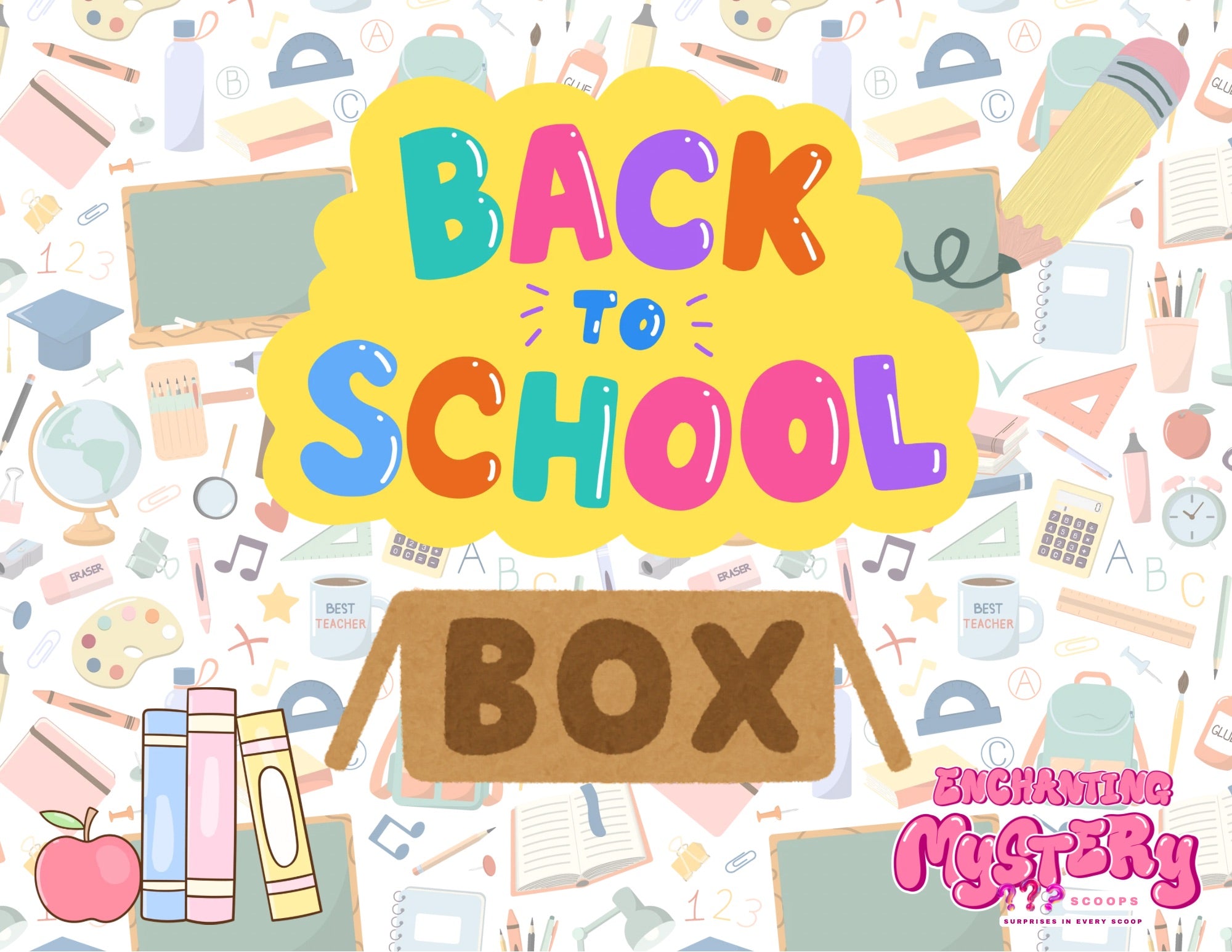 🍎 BACK TO SCHOOL KIDS MYSTERY BOX🍎