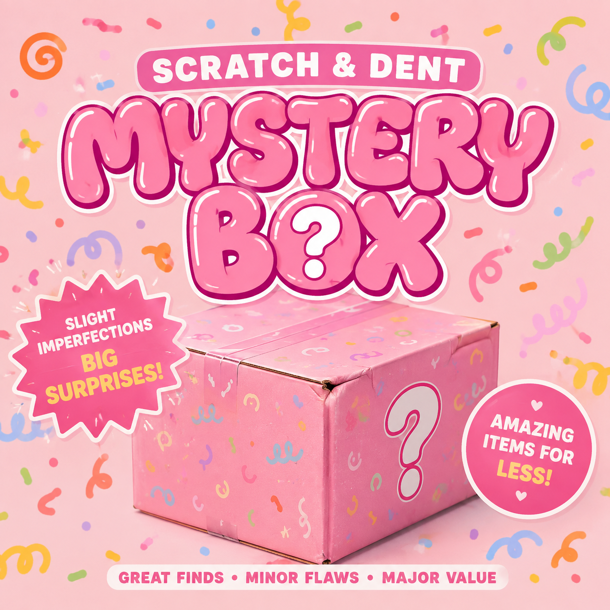 SCRATCH & DENT MYSTERY BOX